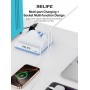 RELIFE σταθμός φόρτισης RL-309H, USB/3x USB-C/3x DC/wireless, 72W, λευκός
