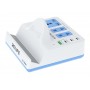 RELIFE σταθμός φόρτισης RL-309H, USB/3x USB-C/3x DC/wireless, 72W, λευκός