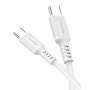 KAKUSIGA καλώδιο USB-C σε USB-C KSC-984, σιλικόνης, 60W, 480Mbps, 1m, λευκό