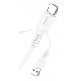KAKUSIGA καλώδιο USB-C σε USB KSC-805, 3A, 480Mbps, 1m, λευκό