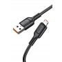 KAKUSIGA καλώδιο micro USB σε USB KSC-805, 2.4A, 480Mbps, 1m, μαύρο