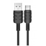 KAKUSIGA καλώδιο USB-C σε USB KSC-710, 3A, 480Mbps, 1.2m, μαύρο