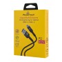 POWERTECH καλώδιο USB-C σε USB PTR-0161, σιλικόνης, 60W, 480Mbps, 1m, μαύρο