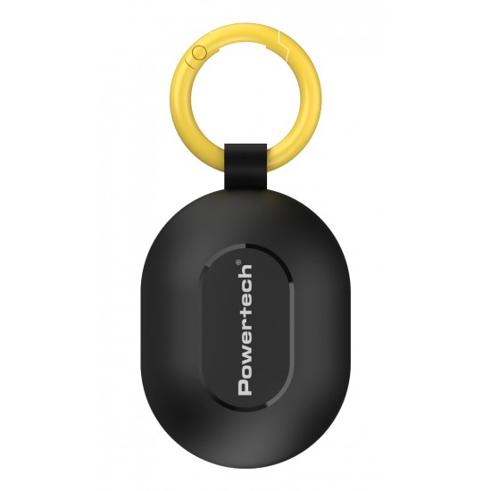 POWERTECH earphones με θήκη φόρτισης PT-1392, True Wireless, 6mm, 25/230mAh, μαύρα