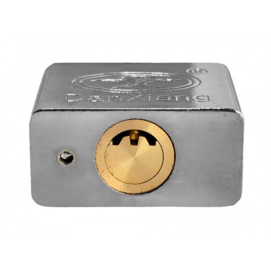 DAN XIANG λουκέτο πέταλο με κλειδί ασφαλείας CTL-0033, 40mm, μεταλλικό