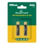POWERTECH επαναφορτιζόμενες μπαταρίες NI-MH PT-1403, AAA, 800mah, 1.2V, 2τμχ