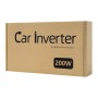 POWERTECH inverter αυτοκινήτου PTL-023, 200W, 12V DC σε 220V AC, με USB-C/3x USB