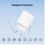 USAMS φορτιστής τοίχου CC226, USB-C, 20W, λευκός