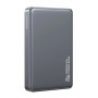 USAMS power bank CD242, magnetic wireless, USB-C έξοδος, 10000mAh, 20W, γκρι