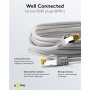 GOOBAY καλώδιο δικτύου 91612, CAT 7 S/FTP, copper, 500MHz, 3m, γκρι