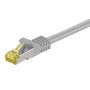 GOOBAY καλώδιο δικτύου 91585, CAT 7 S/FTP, copper, 500MHz, 1m, γκρι