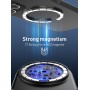 LDNIO ασύρματος φορτιστής WL02 με LED φωτισμό, 3 σε 1, 15W, μαύρος