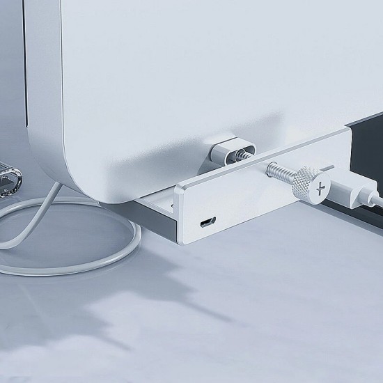 ORICO USB hub MH4PU-P με σφιγκτήρα, 4x θυρών, 5Gbps, USB σύνδεση, μαύρο