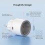 SONOFF smart αντάπτορας ρεύματος S60TPF, μονός, 4000W, WiFi, λευκός