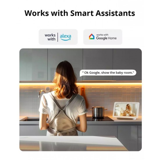 SONOFF smart κάμερα CAM-S2, 2MP, WiFi, SD