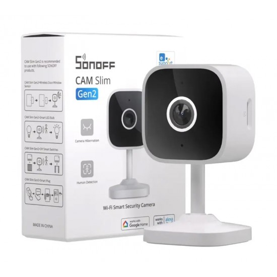 SONOFF smart κάμερα CAM-S2, 2MP, WiFi, SD