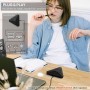 CMTECK επιτραπέζιο μικρόφωνο M001, omnidirectional, USB, μαύρο