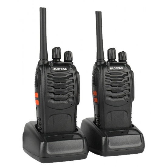 BAOFENG σετ ασύρματοι πομποδέκτες BF-88E, PMR, 0.5W, μαύρο, 2τμχ
