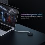BRATECK gaming γραφείο GMD14-1 με RGB φωτισμό, 120x60x75cm, μαύρο