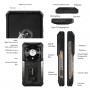 ULEFONE smartphone Armor 28 Pro, 6.67" & 1.04, 16/512GB, 5G, 10600mAh, IP68/IP69K/MIL-STD-810H, μαύρο