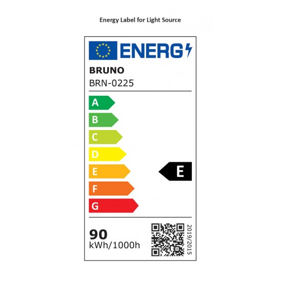 BRUNO ανεμιστήρας οροφής με LED φως BRN-0225, AC 122W, 42", Φ107x58εκ., χρυσός