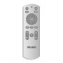 BRUNO ανεμιστήρας οροφής με LED φως BRN-0227, AC 82W, 42", Φ107x35cm, λευκός