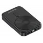 POWERTECH power bank με οθόνη PT-1416, 10000mah, magnetic wireless, 22.5W, μαύρο