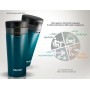 BRUNO θερμός BRN-0072, με κλείδωμα, anti-slip, 400ml, μπλε