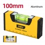DELI αλφάδι DL290100 με 1 μάτι & κλίμακα, αλουμινίου, 10cm