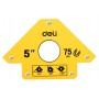 DELI μαγνητική γωνία συγκόλλησης DL-HDW75 με 45°/90°/135° γωνίες, 5", 34kg