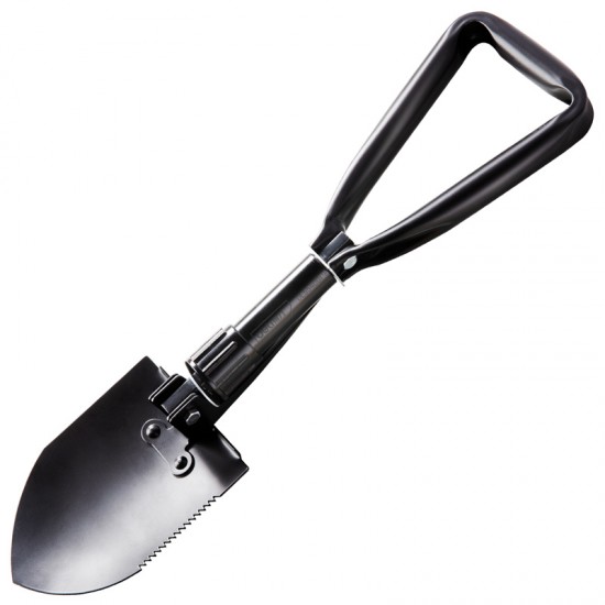 DELI φτυάρι χειρός DL554001 με θήκη, foldable, 47cm
