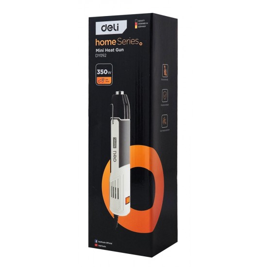 DELI πιστόλι θερμού αέρα DY092, 350W, 230/400 °C
