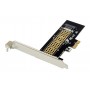 POWERTECH κάρτα επέκτασης PCIe σε M.2 M Key NVMe ST597