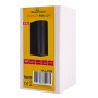 POWERTECH φωτιστικό τοίχου HLL-0188 για 2x GU10 λάμπες, μεταλλικό, IP65, μαύρο