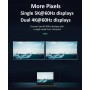 CABLETIME καλώδιο USB-C σε USB-C CT-C160-U31-TB3, 100W, 40Gbps, 4K/60Hz, 0.5m, μαύρο