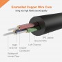 CABLETIME καλώδιο προέκτασης ήχου 3.5mm CT-AV311-P11FG, gold plated, 1.5m, μαύρο