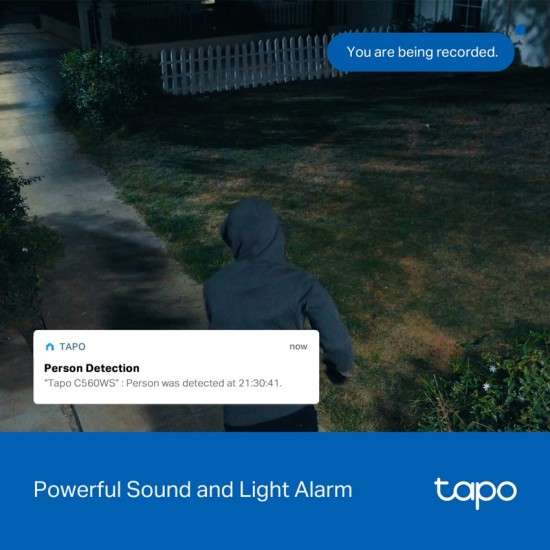 TP-LINK smart camera Tapo C560WS, 4K, IP66, Wi-Fi 6, two-way audio, Ver. 1.0