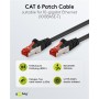 GOOBAY καλώδιο δικτύου 68687, CAT 6 S/FTP, 250MHz, copper, 0.5m, μαύρο