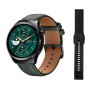 MIBRO smartwatch Lite 3 Pro με 2x λουράκια, heart rate, 1.32" AMOLED, GPS, 5 ATM, μαύρο/πράσινο