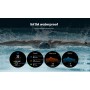 MIBRO smartwatch Lite 3 Pro με 2x λουράκια, heart rate, 1.32" AMOLED, GPS, 5 ATM, μαύρο/πράσινο