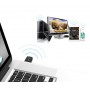 POWERTECH ασύρματος USB αντάπτορας δικτύου PT-1450, 1300Mbps dual band WiFi