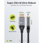 GOOBAY καλώδιο HDMI 2.1 76274 με Ethernet, AOC, 8K/60Hz, 48 Gbps, 10m, μαύρο
