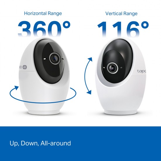 TP-LINK smart camera Tapo C260, 4K, WiFi, two-way audio, Pan/Tilt , Ver. 1.0