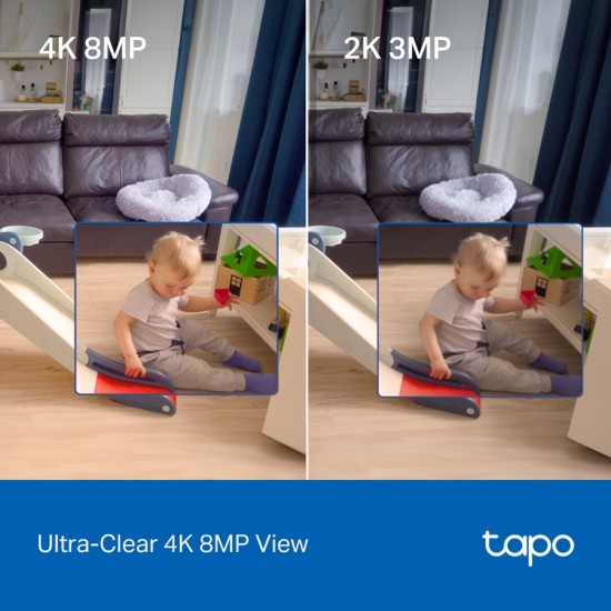 TP-LINK smart camera Tapo C260, 4K, WiFi, two-way audio, Pan/Tilt , Ver. 1.0