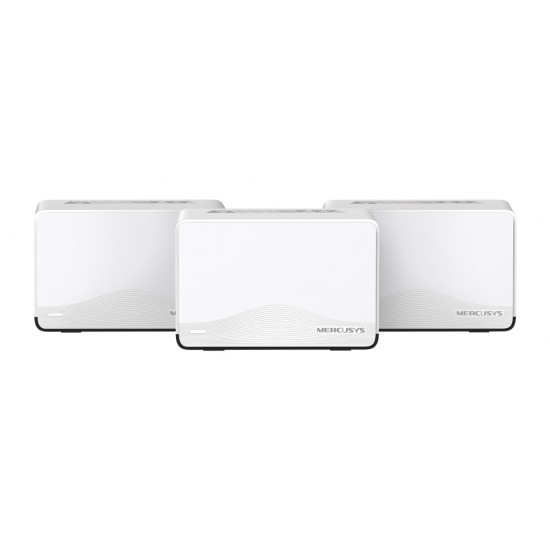 MERCUSYS Whole Home Mesh Wi-Fi 7 System Halo H27BE, 3.6Gbps Dual Band, 3τμχ, V.1.0