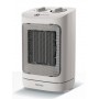 BRUNO κεραμικό αερόθερμο BRN-0255, 2000W, με θερμοστάτη/ανεμιστήρα/αυτόματη περιστροφή, λευκό