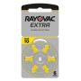 RAYOVAC μπαταρίες ακουστικών βαρηκοΐας 10MF, mercury free, 1.45V, 6τμχ