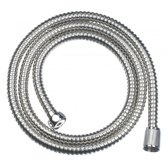 BRUNO σπιράλ ντους BRN-0243, ανοξείδωτο ατσάλι, 175g, 1.5m, ασημί