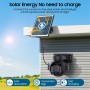 SECTEC smart ηλιακή κάμερα ST-515C-3M-4G-BK, 3MP, 4G, SD, PTZ, IP65