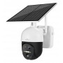 POWERTECH smart ηλιακή κάμερα PT-1497, dual lens, 3MP, 4G, PTZ, SD, IP65
